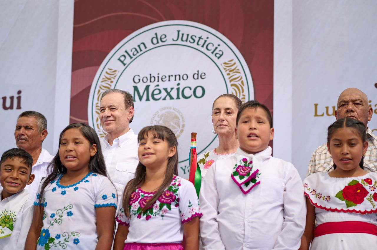 CON EL PLAN DE JUSTICIA YAQUI, DURAZO Y SHEINBAUM FORTALECEN LA EDUCACIÓN INDÍGENA; OPERAN 27 COMEDORES ESCOLARES