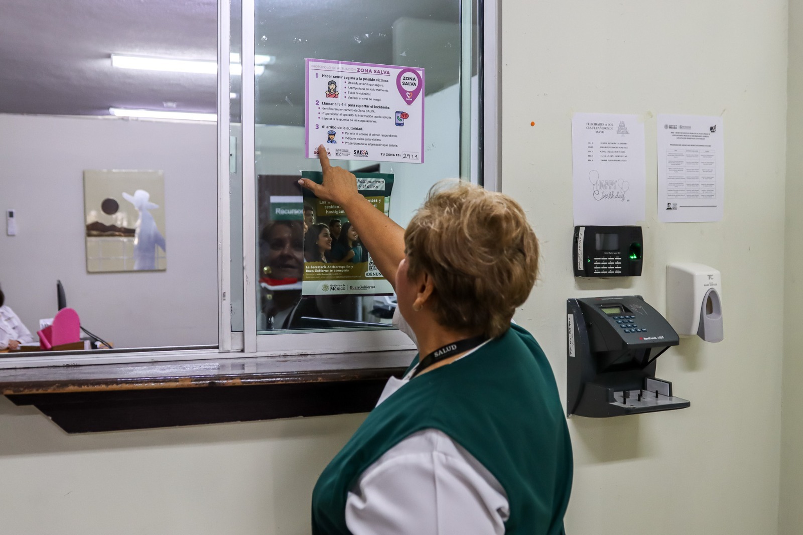 SISTEMA SALVA Y CENTRO DE SALUD URBANO ‘DR. DOMINGO OLIVARES’ SE UNEN POR LA SEGURIDAD DE LAS MUJERES