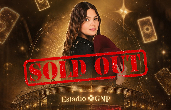 ABRE SEGUNDA FECHA YURIDIA DESPUES DE HACER HISTORIA CON SOLD OUT EN ESTADIO GNP