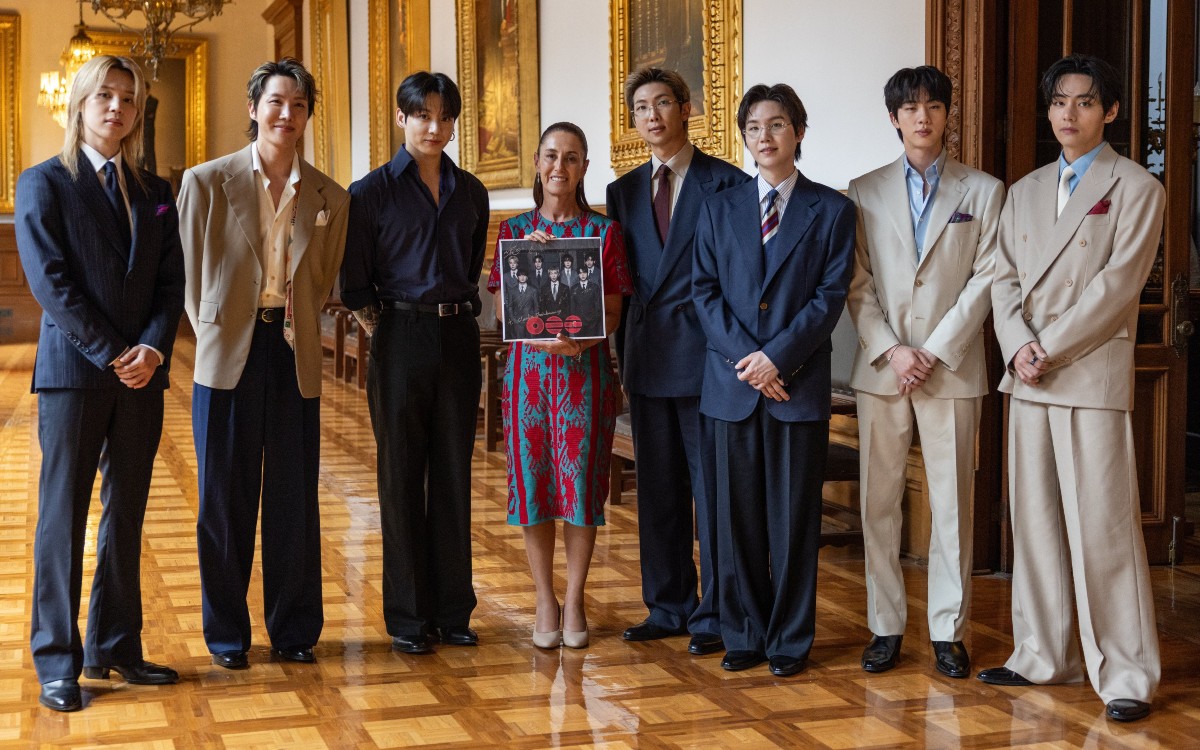 SHEINBAUM Y COREA DEL SUR ACUERDAN PROMOVER LAZOS TRAS LOS CONCIERTOS DE BTS