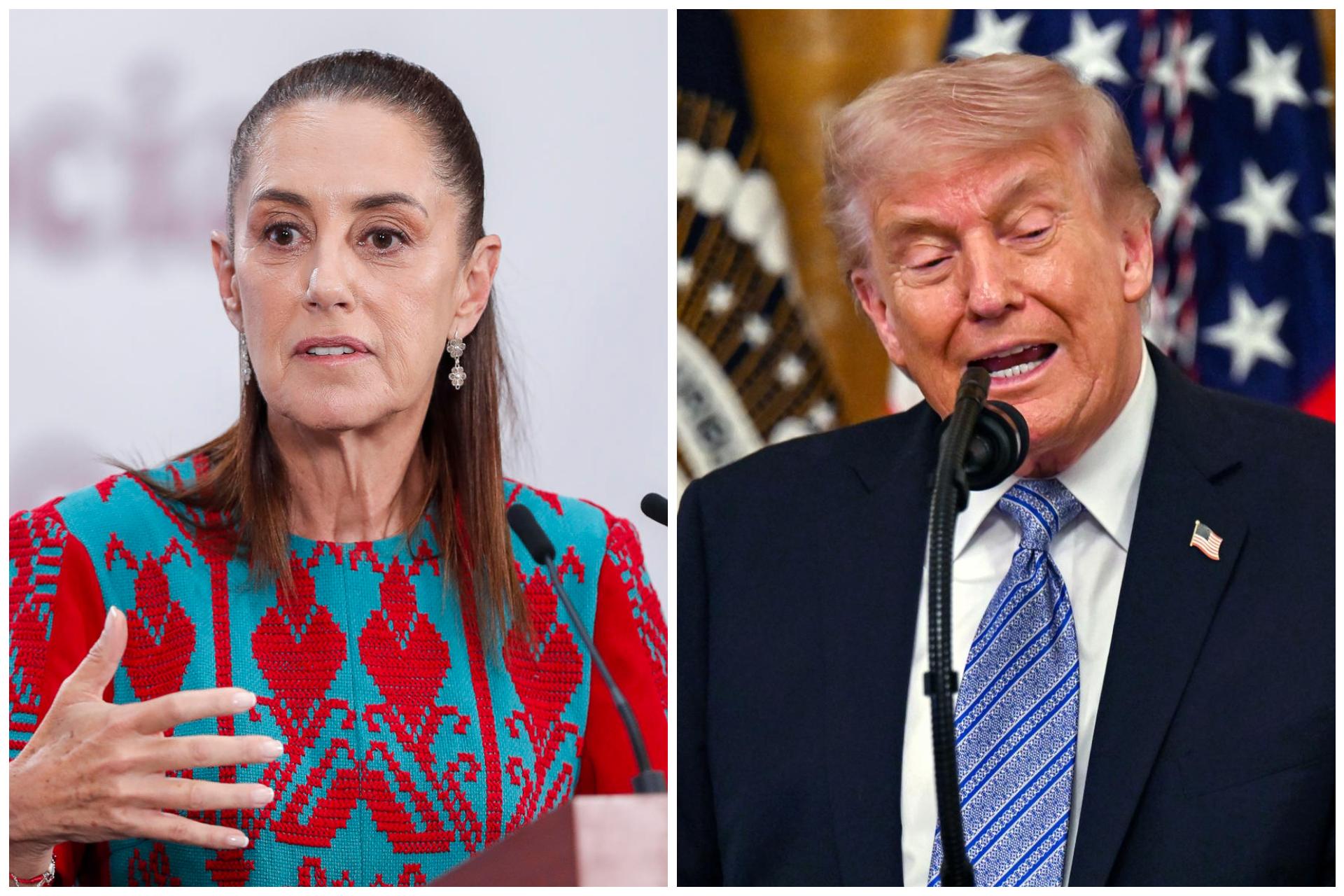 SHEINBAUM RESPONDE A LA AMENAZA DE INTERVENCIÓN DE TRUMP