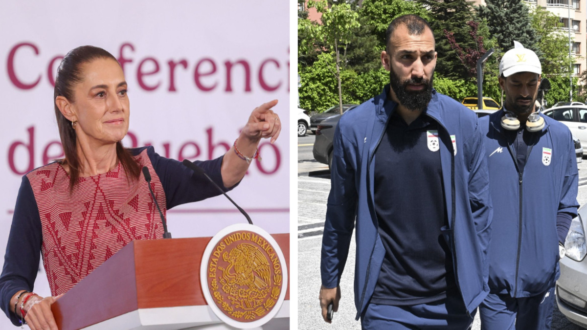 SHEINBAUM CONFIRMA QUE MÉXICO ACEPTÓ ALOJAR A IRÁN DURANTE EL MUNDIAL 2026