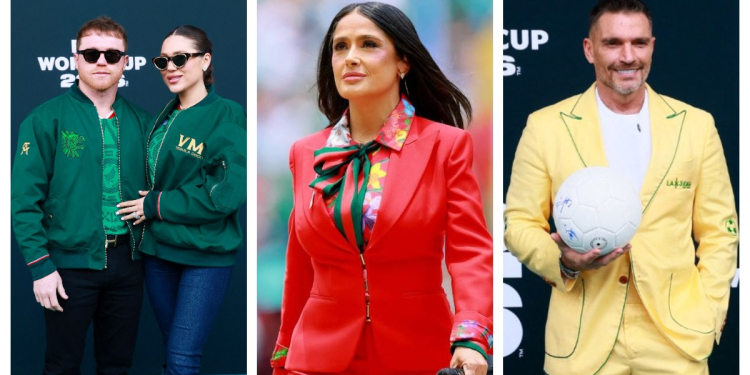 EL INICIO DEL MUNDIAL 2026 SE CONVIRTIO EN UNA PASARELA DE ARTISTAS Y CELEBRIDADES