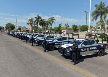 CAJEME FORTALECE LA SEGURIDAD PÚBLICA CON ENTREGA DE NUEVAS PATRULLAS Y CHALECOS BALÍSTICOS