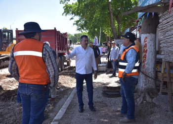 SUPERVISA LAMARQUE RECONSTRUCCIÓN DE COLECTOR SANITARIO QUE BENEFICIARÁ A MÁS DE 50 MIL PERSONAS