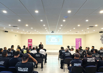 CAPACITA SALVA A POLICÍAS DE EMPALME Y GUAYMAS PARA PREVENIR Y ATENDER LA VIOLENCIA FAMILIAR Y DE GÉNERO