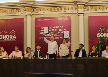 CREA GOBERNADOR DURAZO MECANISMO DE CERO TOLERANCIA AL HOSTIGAMIENTO Y ACOSO SEXUAL LABORAL
