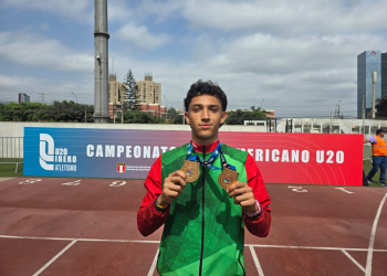 GOBIERNO DE CAJEME FELICITA A JUAN FRANCISCO IBARRA POR HISTÓRICO DOBLE ORO IBEROAMERICANO