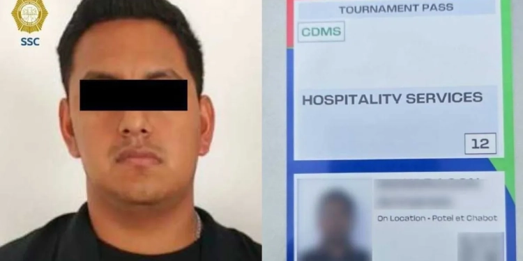 DETIENEN A HOMBRE DE LA CDMX QUE RENTABA SU ACREDITACIÓN DEL MUNDIAL 2026 EN REDES SOCIALES