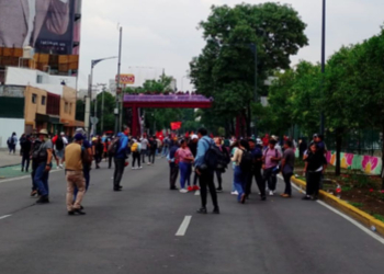 CNTE Y OTROS GRUPOS SE MOVILIZARÁN HOY HACIA EL ESTADIO CDMX; HABRÁ 5 MANIFESTACIONES
