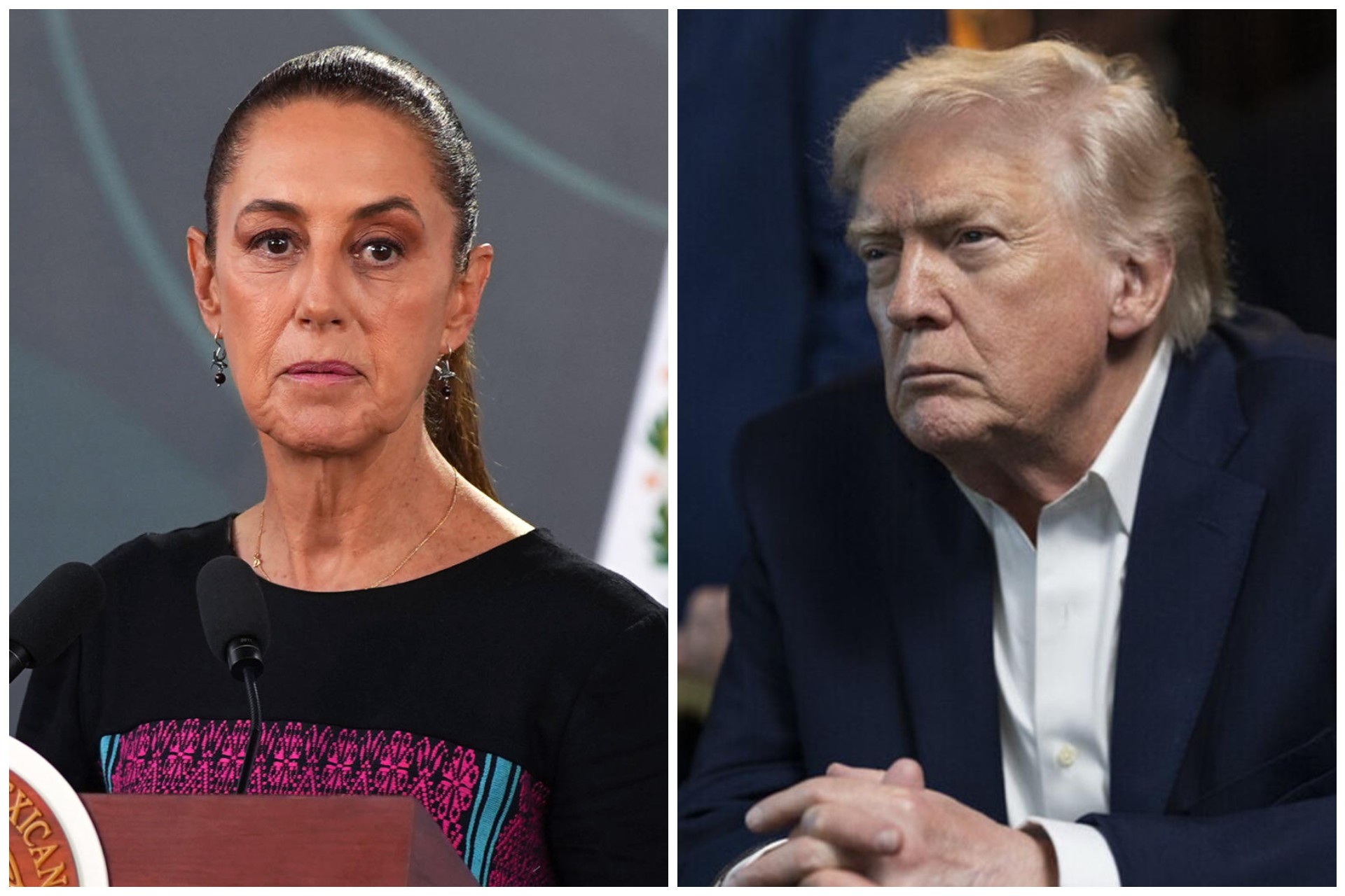 SHEINBAUM DESCARTA QUE TRUMP ENCABECE UNA OFENSIVA CONTRA MÉXICO