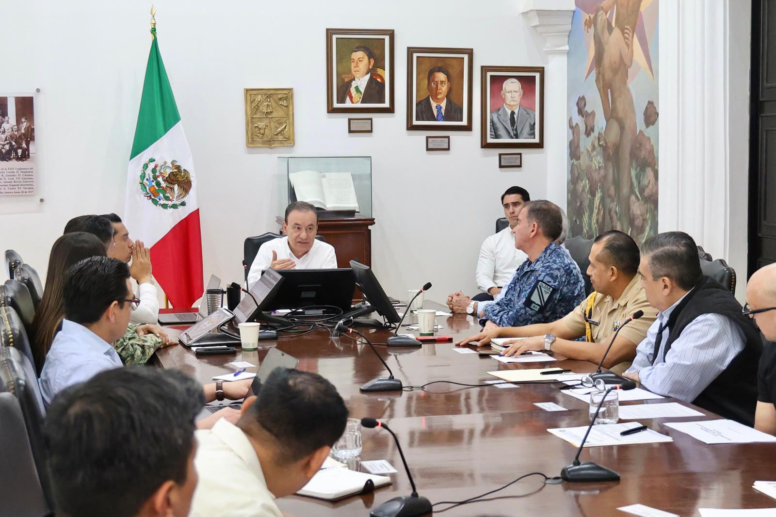 GOBERNADOR DURAZO LOGRA TENDENCIAS SOSTENIDAS DE MEJORA EN PERCEPCIÓN DE SEGURIDAD