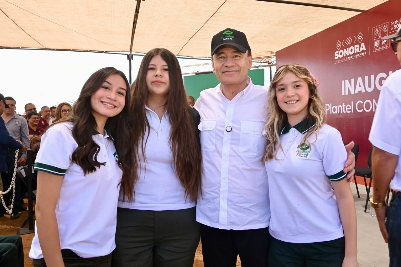 SHEINBAUM Y DURAZO AMPLÍAN LA EDUCACIÓN MEDIA SUPERIOR EN SONORA CON MÁS BACHILLERATOS