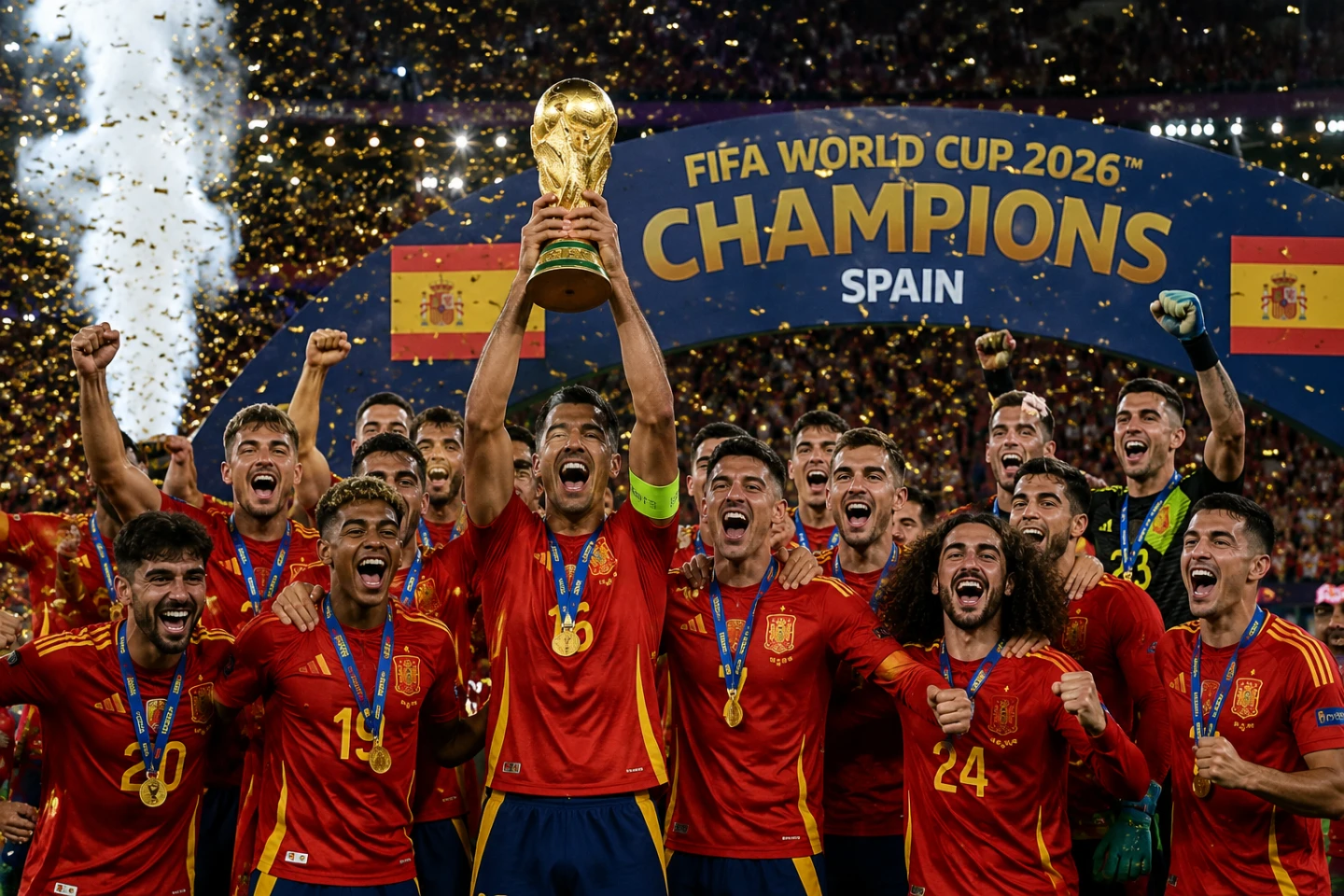 ESPAÑA ES CAMPEÓN DEL MUNDIAL 2026 TRAS VENCER 1-0 A ARGENTINA EN LA FINAL