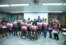 *ENTREGAN A “TITANES” DE DIF CAJEME CAMISETAS PARA COMPETENCIA ESTATAL