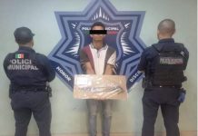 D3TIEN3 SSPM EN LA LUIS ECHEVERRÍA A PRESUNTO POR PORTACIÓN DE 4RM4 PR0H1BIDA